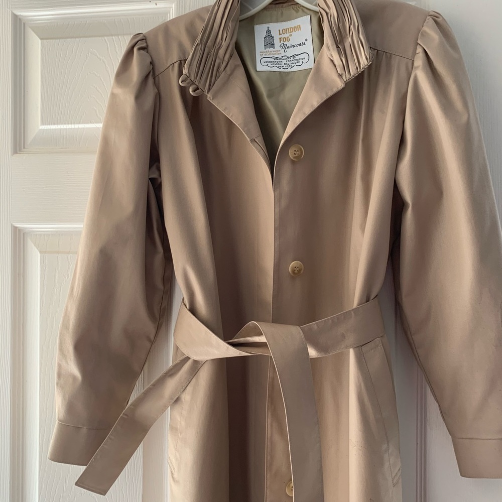 London fog trench coat